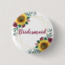 Suche nach rustikale hochzeit buttons Brautjungfer