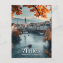 Suche nach zürich postkarten Reiseplakat