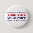 Suche nach demokratie buttons Stimme