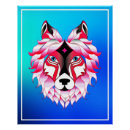 Suche nach wolf head poster Kopf