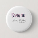 Suche nach geburtstag 30 buttons Kalligrafie typografie elegant
