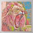 Suche nach brüllen poster Tier