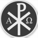 Suche nach chi rho aufkleber Christgramm