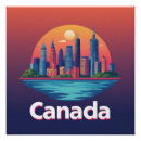 Suche nach kanada reise poster Skyline