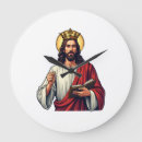 Suche nach lustiger jesus wanduhren König