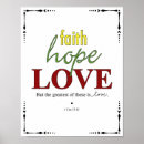 Suche nach glaube hoffnung liebe poster Inspiration