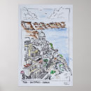 Suche nach santorin poster Aquarell