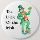 Suche nach viel glück buttons Irisch