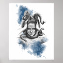 Suche nach tentakeln poster Tintenfisch