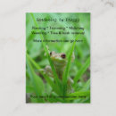 Suche nach niedlicher frosch visitenkarten Für alle