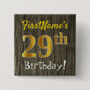 Suche nach 29 geburtstag buttons 29 jahre alt