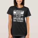Suche nach versicherung tshirts Nicht
