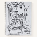 Suche nach der brunnen kleine notizbücher Stadt