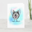 Suche nach sibirischer husky kleine grußkarten Zäh