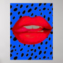 Suche nach rote lippen poster Jede person
