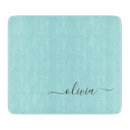 Suche nach aqua schneidebrettchen Monogramm
