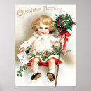Suche nach weihnachtsmädchen poster Vintag
