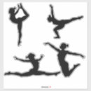 Suche nach gymnast aufkleber Silhouette