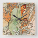 Suche nach alphonse mucha wanduhren Vintage