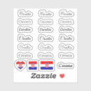 Suche nach kroatisches flaggen aufkleber Kroatische flagge