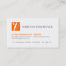 Suche nach versicherungsmakler visitenkarten Monogramm