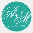 Suche nach aquamarine hochzeit aufkleber Paar