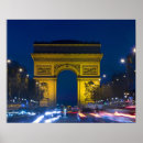 Suche nach der arc de triomphe poster Tourismus