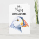 Suche nach puffin karten Aquarell