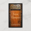 Suche nach woodworker visitenkarten Tischlerei