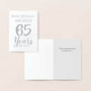 Suche nach 65 jahre alt karten Elegant