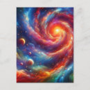 Suche nach galaxien postkarten Planeten