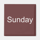 Suche nach sonntag magnete Tage der woche