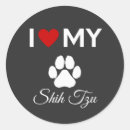 Suche nach shih tzu hund aufkleber Haustiere