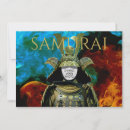 Suche nach samurai einladungen Kriegerin