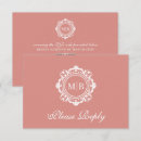 Suche nach monogramm rsvp karten Gäste