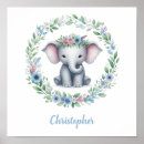 Suche nach blauer elefant poster Junge