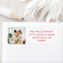 Suche nach weihnachten rücksende aufkleber Rot