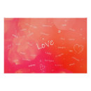 Suche nach sprachen poster Herz