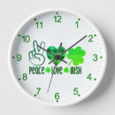 Suche nach st patricks tag wanduhren Grün