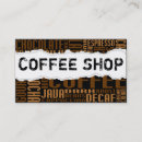 Suche nach coffeeshop visitenkarten Kaffee