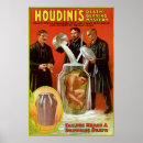 Suche nach vintages houdini poster Escape künstler
