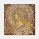 Suche nach alphonse mucha magnete Frau