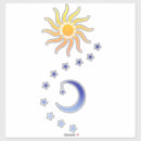 Suche nach mond und stern aufkleber Sterne