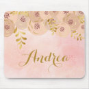Suche nach rosa blumen mousepads Für sie