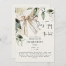 Suche nach tying the knot einladungen Braut