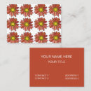 Suche nach chrysantheme visitenkarten Florist