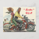 Suche nach motorradfahren postkarten Vintages motorrad