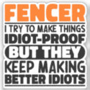 Suche nach fencer aufkleber Fechter