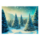 Suche nach winterwald poster Kiefernbäume