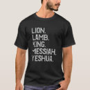 Suche nach der löwe und das lamm kinder tshirts Bibel
